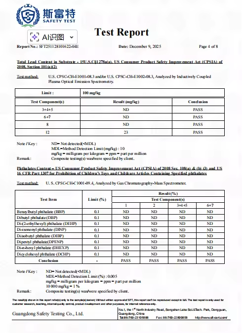 SEI Safety Standard
