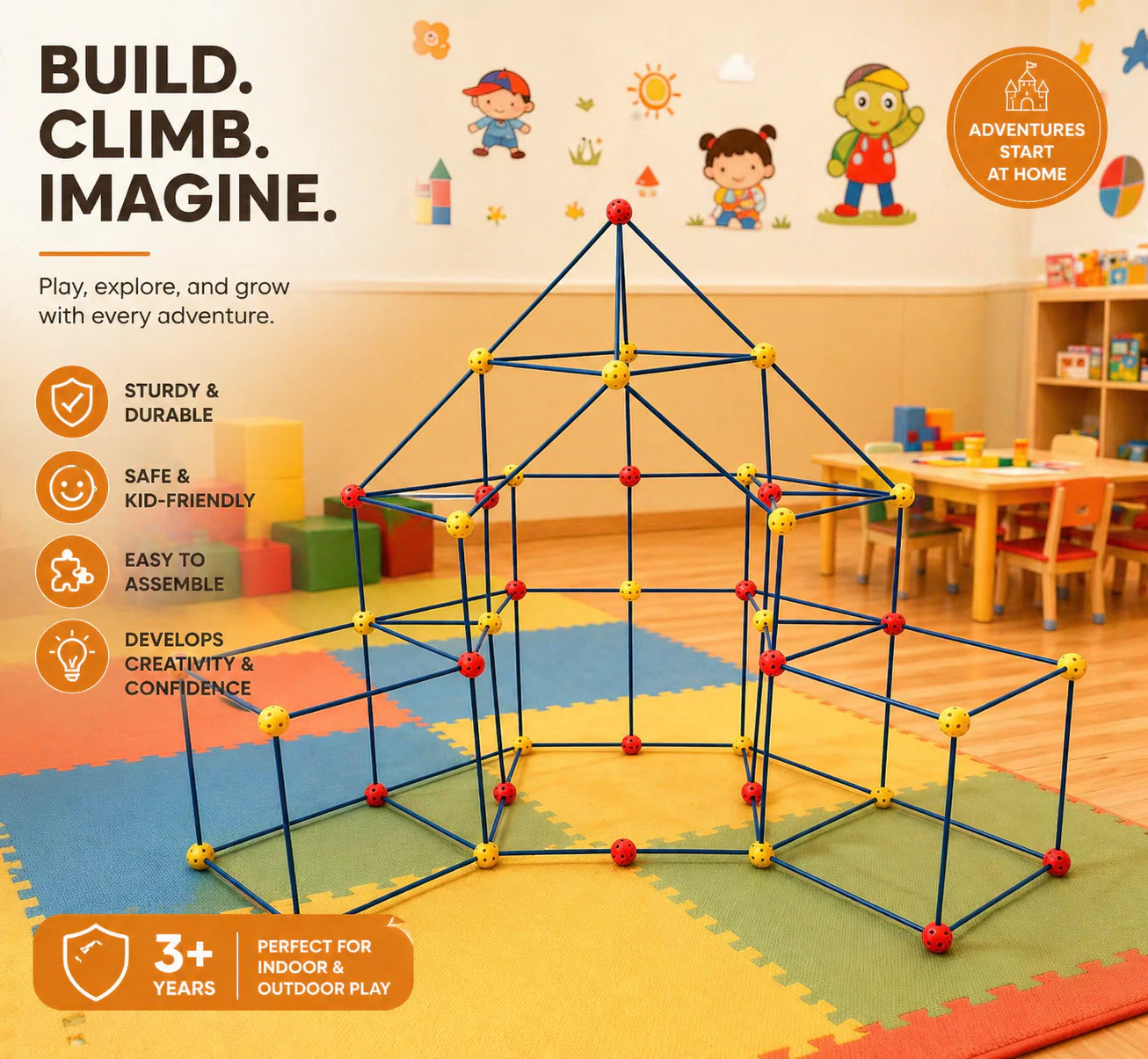 Castle Tent Builds 1