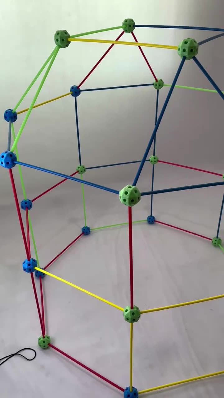 Kids Bead Fort Building Set