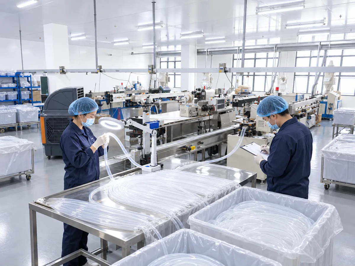 Cleaner Production Workflow For Medical And Food-Contact Tubing Projects