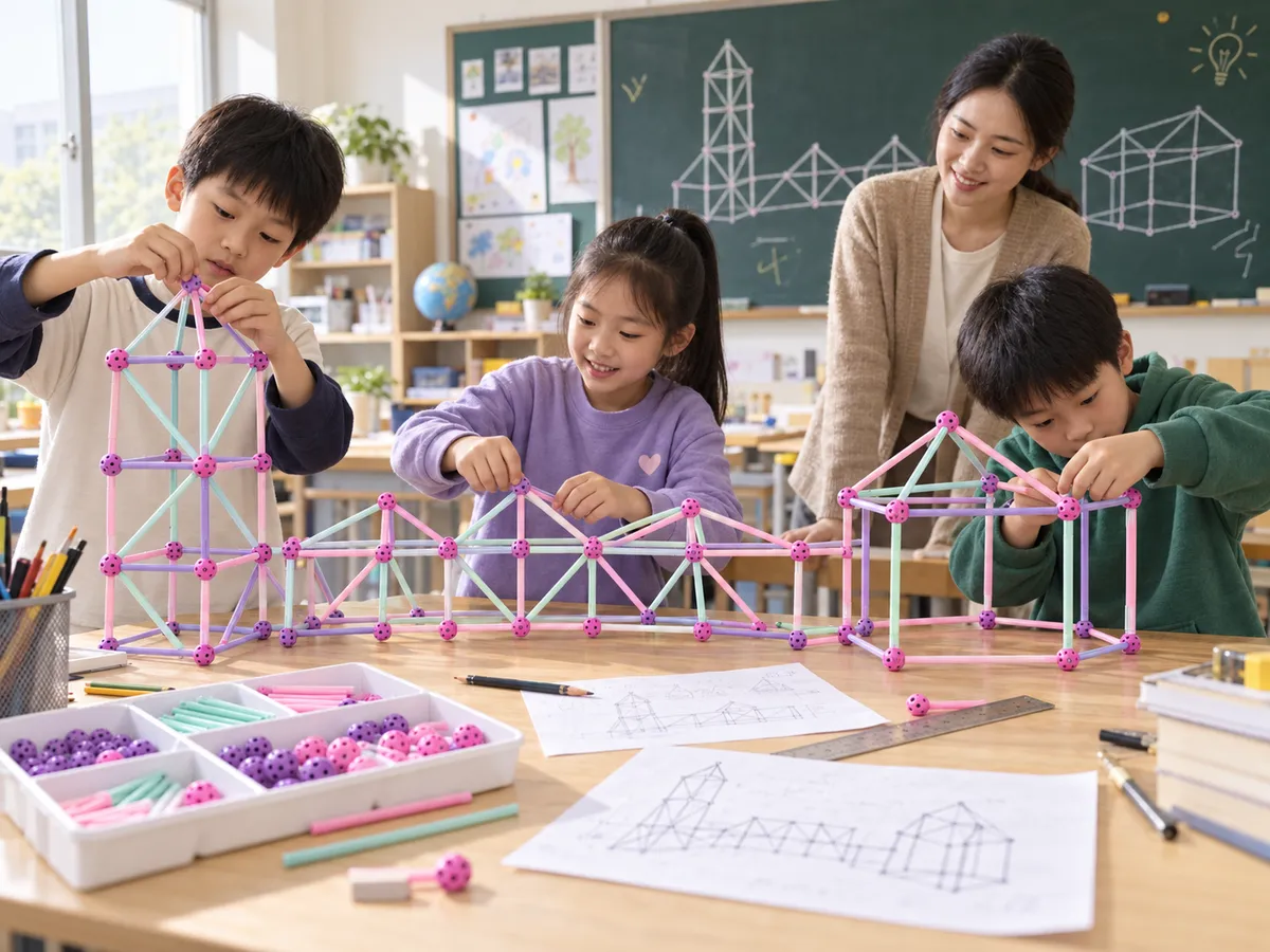 Colorful modular fort building toy for 2026 STEM play planning