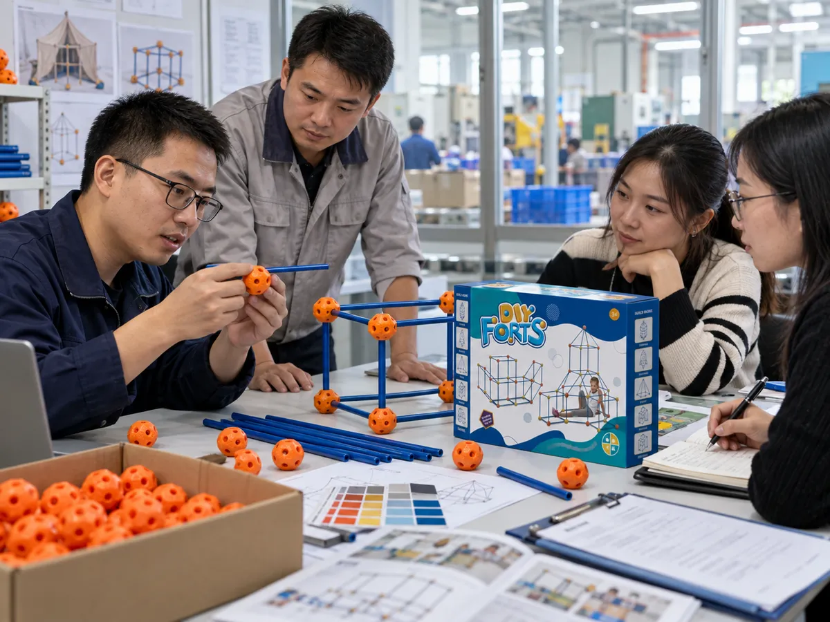 Private-label fort building kit sourcing guide for OEM ODM customers