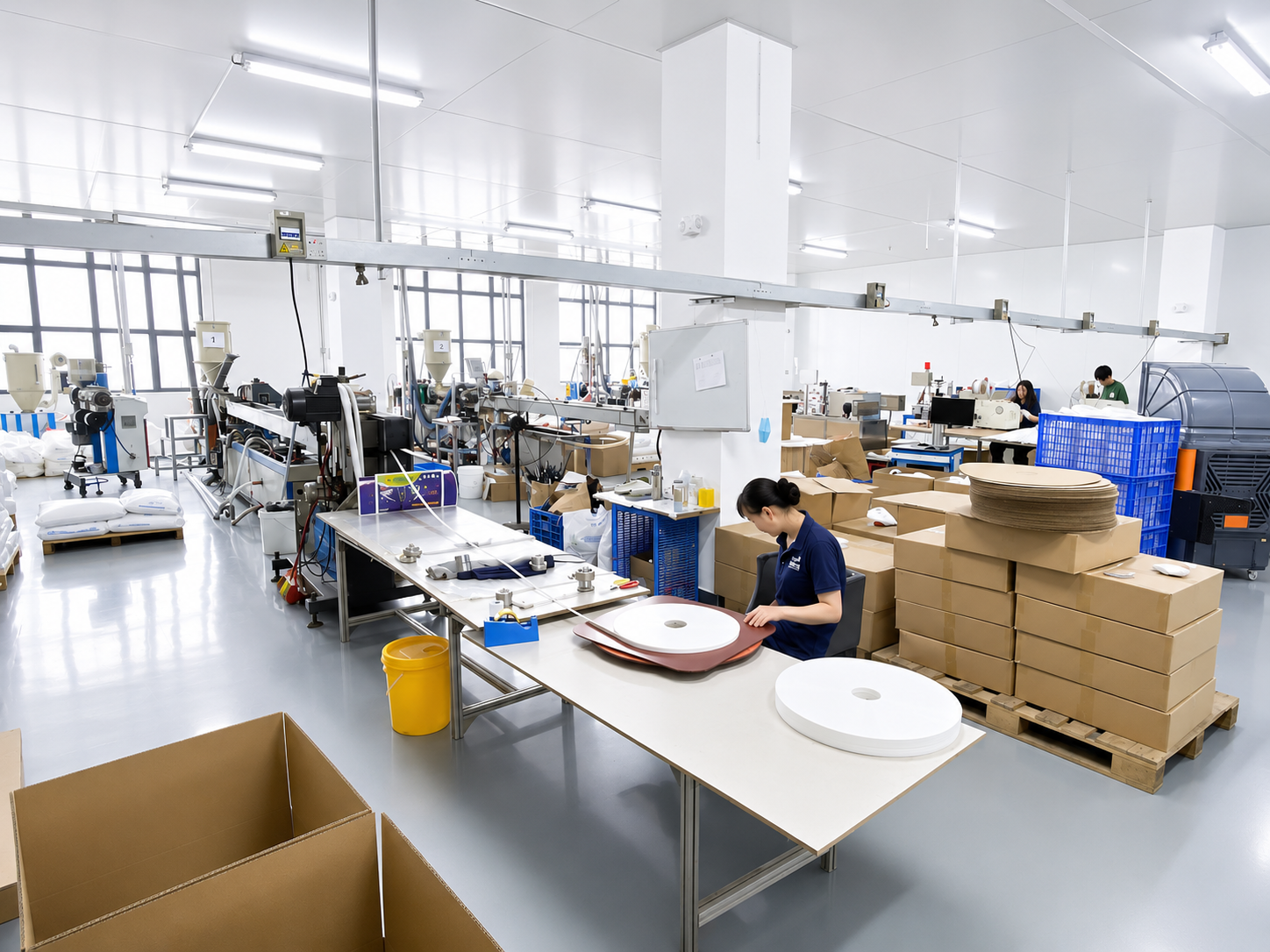 Packaging And Turnover Station